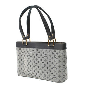 Louis Vuitton Bag Monogram Blue Canvas Lucille Tote Navy